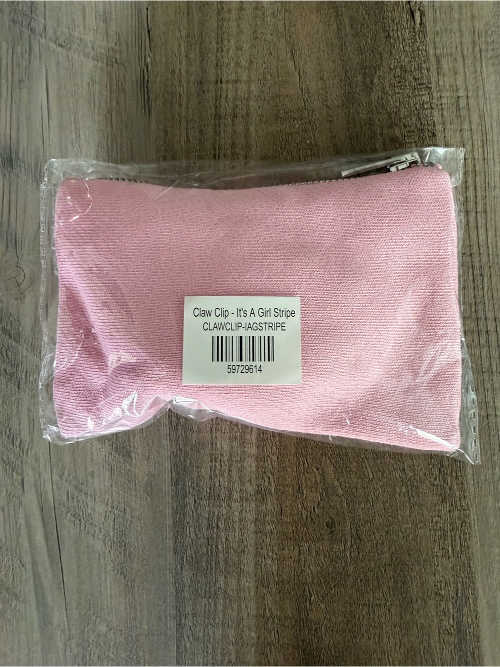 NEW Parke Claw Clip *Its a Girl Collection* Pink Bag - Picture 2 of 3